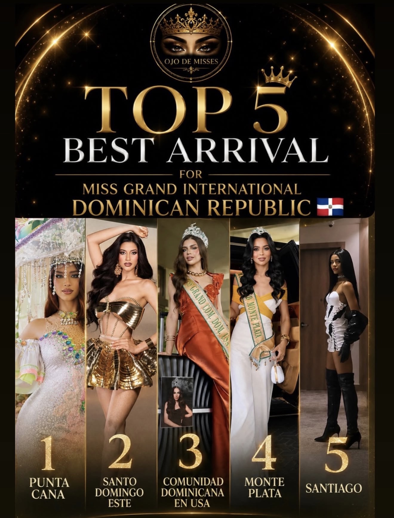 Virginia Salas lidera las apuestas rumbo a la corona de Miss Grand República Dominicana 2026